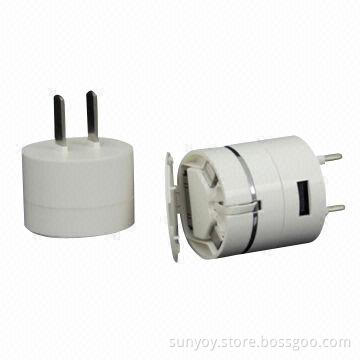 Travel Wall Charger with Retractable 3-in-1 Cable